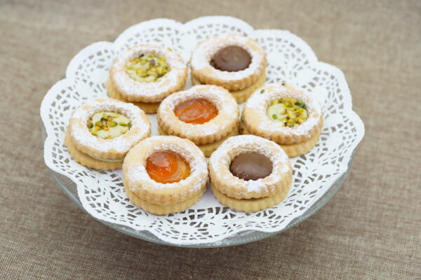 Biscotti Occhi di bue pistacchio - immagine 2