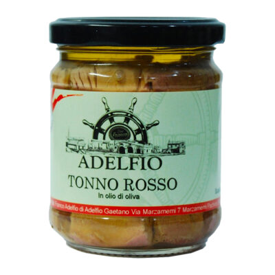 Tonno Rosso all'olio d'oliva vaso 100 gr