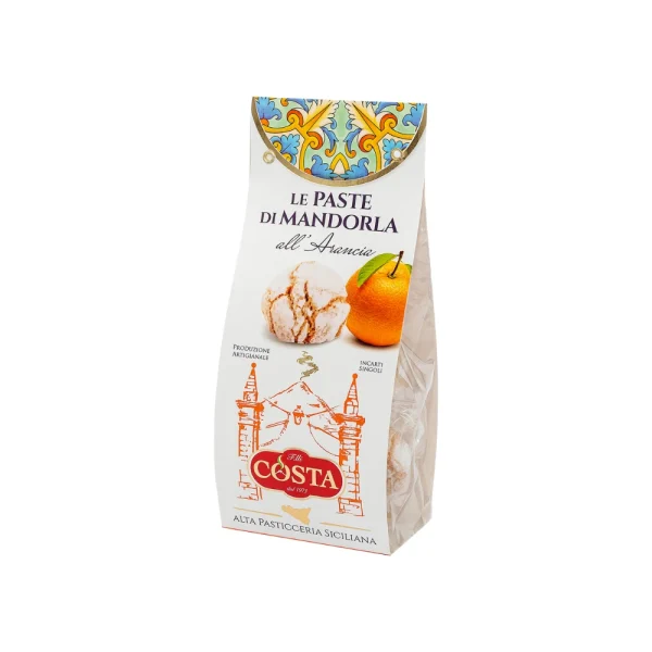 Paste di Mandorla all'Arancia 120 gr.