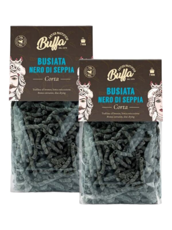 Pasta Busiata Nero di Seppia