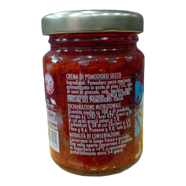 Crema di Pomodori Secchi per bruschetta 90 gr - immagine 2