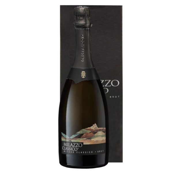 Milazzo Classico Astucciato- Vino Spumante Brut V.S.Q. Metodo Classico - immagine 2