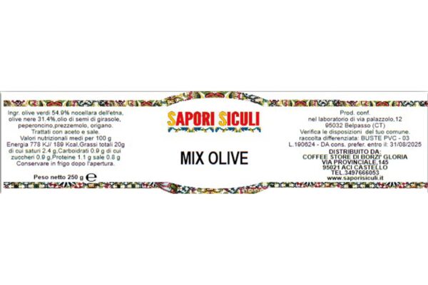 Mix olive Siciliane 250 gr - immagine 2