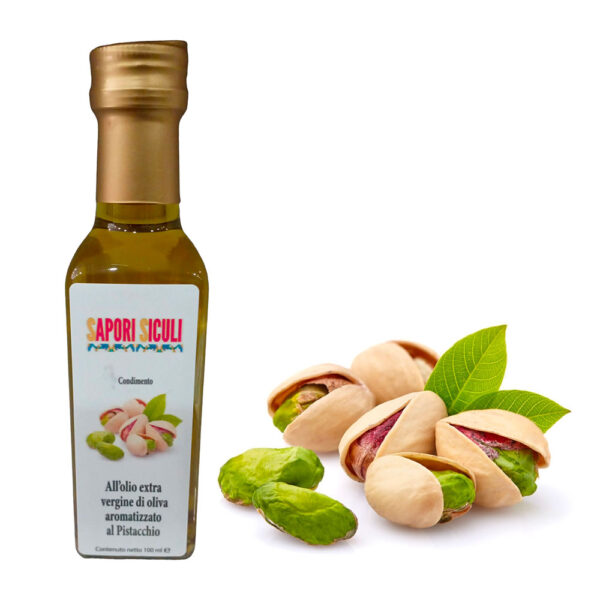 Olio aromatizzato al pistacchio