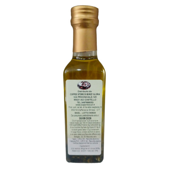 Olio al basilico 100 ml - immagine 2