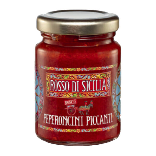 Crema di Peperoncini Piccanti per bruschette 90 gr