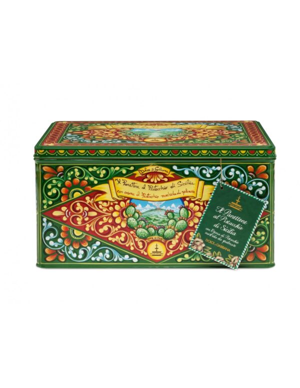 Panettone Fiasconaro al pistacchio di Sicilia Dolce&Gabbana 600 GR