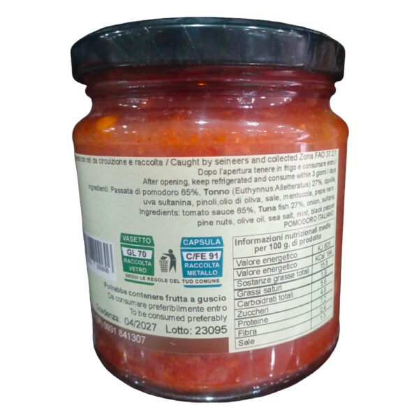 Ragù di Tonno 300 gr - immagine 2