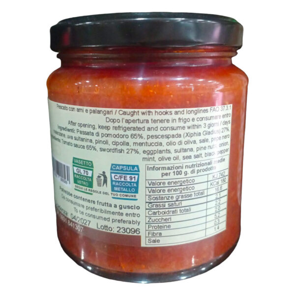 Sugo di Pesce spada 300 gr - immagine 2